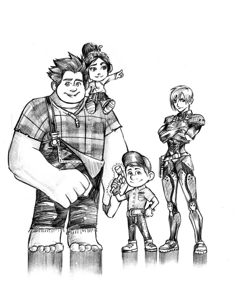 800x933 Wreck It Ralph By Ekelrick