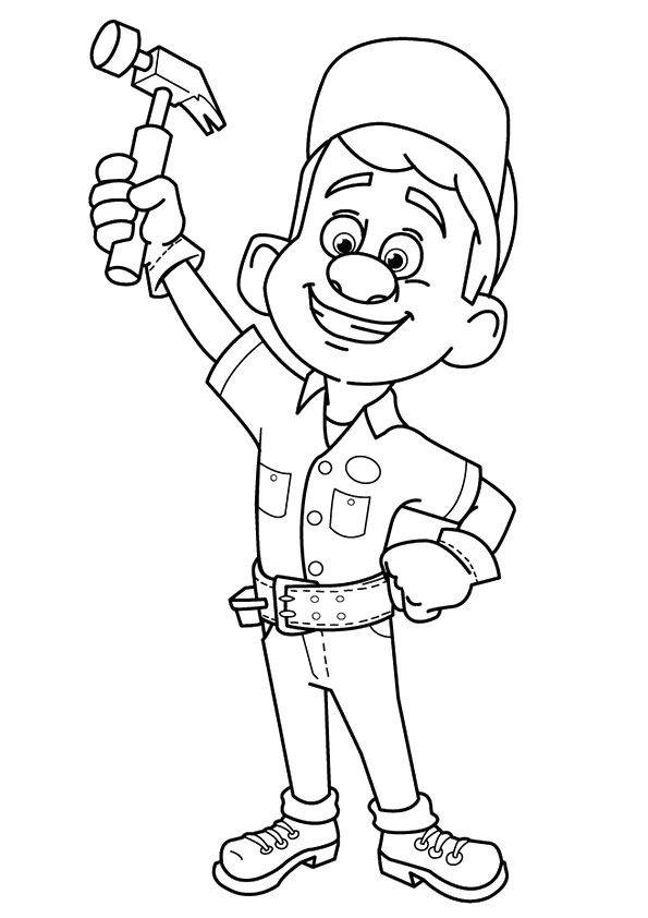 Wreck It Ralph Drawing at GetDrawings | Free download