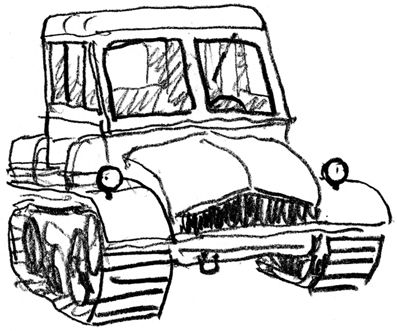 397x331 Ford Taunus Draw, Print, Illustrate Ford