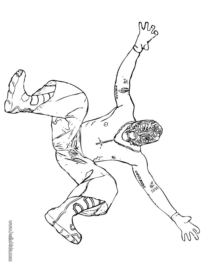 820x1060 Wrestler Rey Mysterio Coloring Page For Zach Kid Stuff