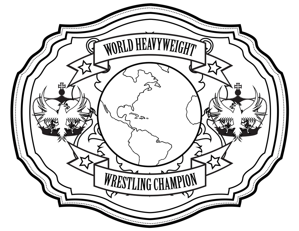 Blank Championship Belt Template