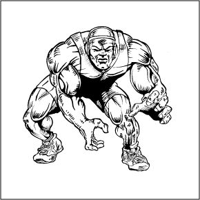 290x290 Drawings Of Wrestlers Wrestling Clip Art Wrestling Clipart Pep