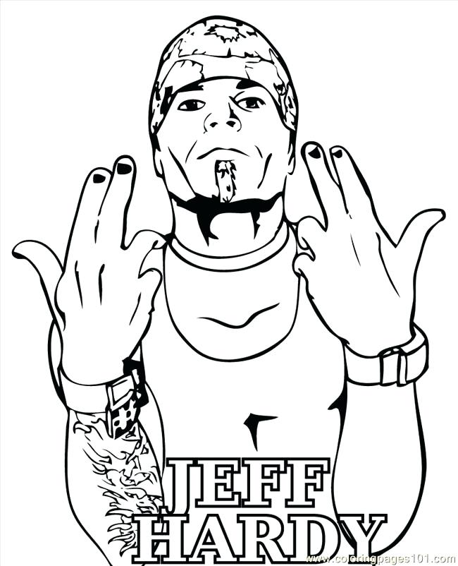 650x802 John Cena Printable Coloring Pages Free Wrestling Coloring Pages