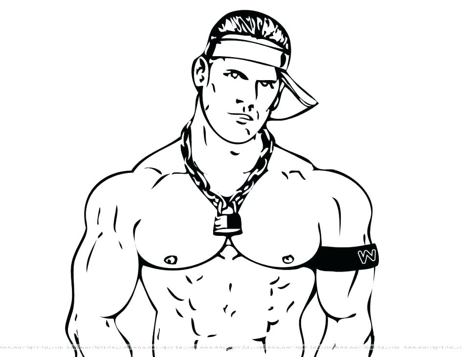 945x731 Wrestler Coloring Pages Wrestling Color Pages Printable Coloring