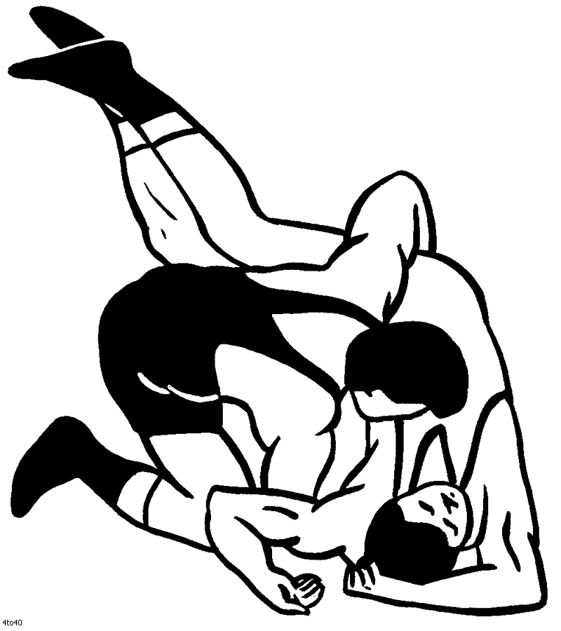 800x900 Wrestling Coloring Page 2011 11 10 Coloring Page