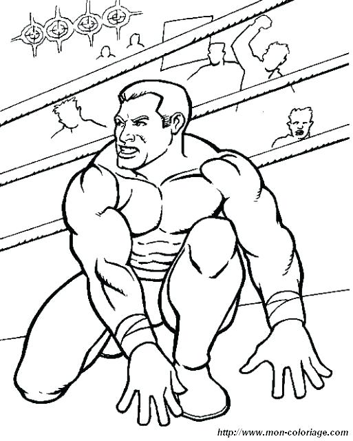 513x640 Roh Wrestling Coloring Book