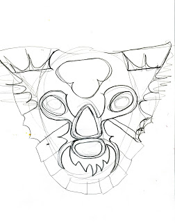 252x320 Koala Blog Koala Mexican Wrestling Mask Drawings