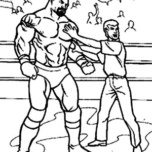 300x300 Wwe Wrestling Opponent Coloring Page Color Luna