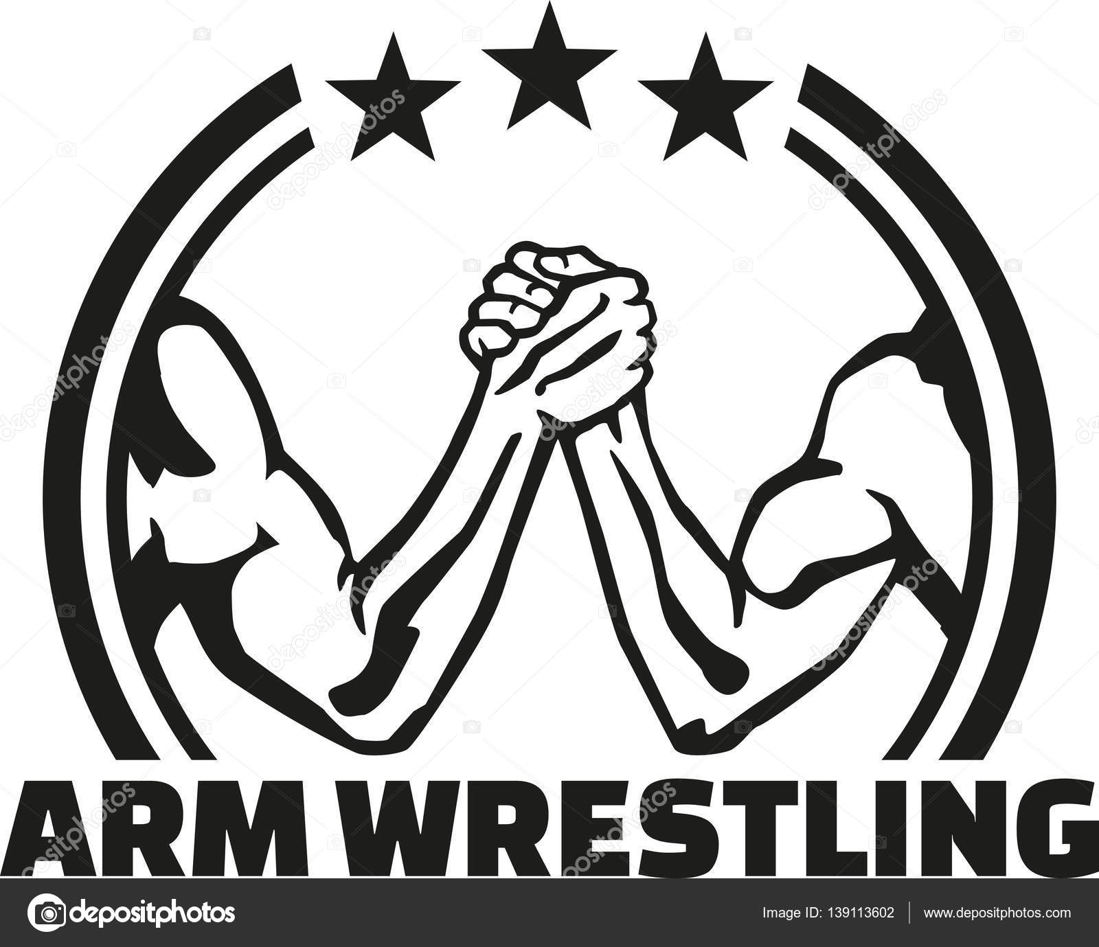 1600x1379 Arm Wrestling Logo Stock Vector Kilroy
