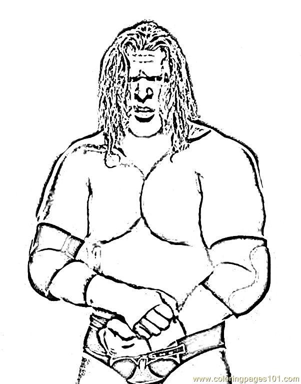 602x768 Charming Wrestling Coloring Pages 49 With Additional Line Drawings