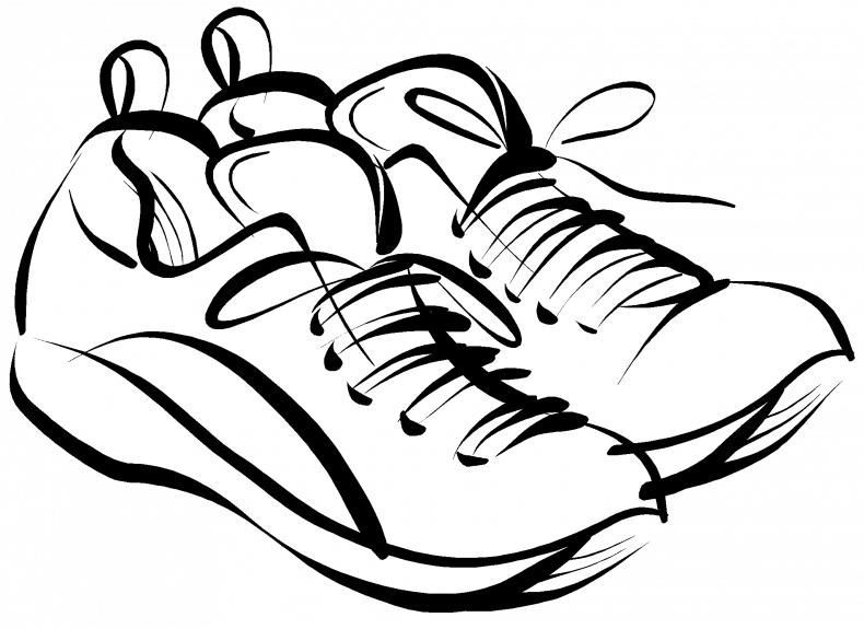 790x575 Running Shoes Pictures Clip Art