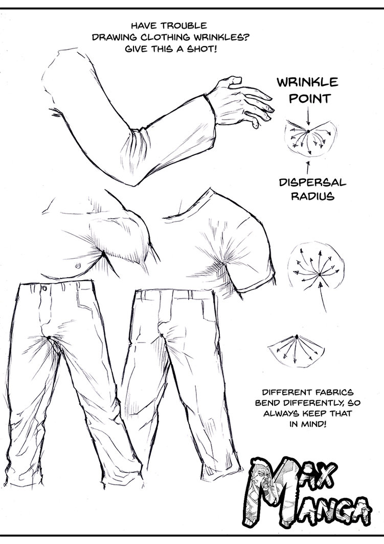 751x1064e Approach To Clothing Wrinkles By Max Manga