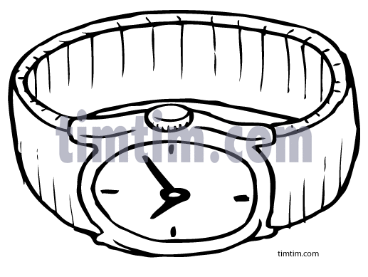 517x389 Free Drawing Of A Watch Bw From The Category Beauty Amp Fashion