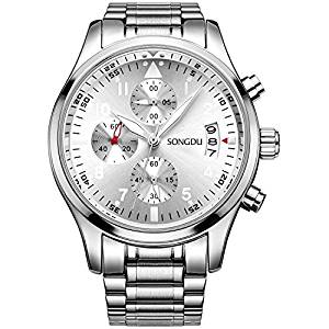 300x300 Songdu Mens Luminous Business Casual Quartz Wrist