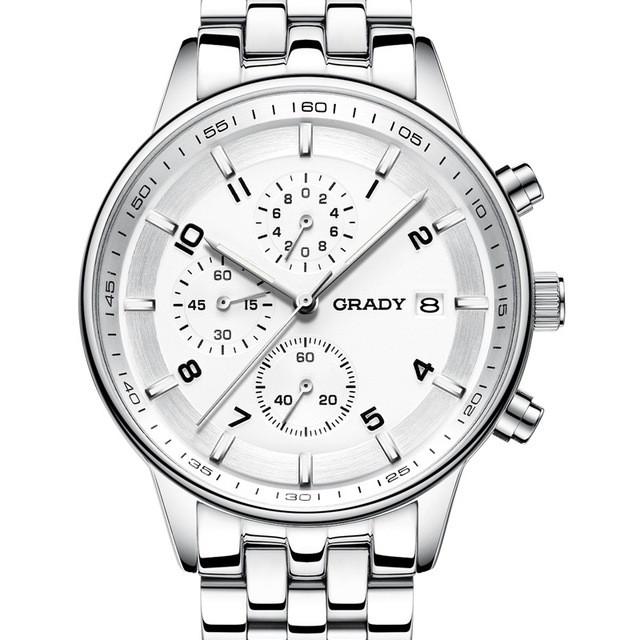 640x640 Grady New Black Big Dial Men Designer Quartz Watch Male Wrist