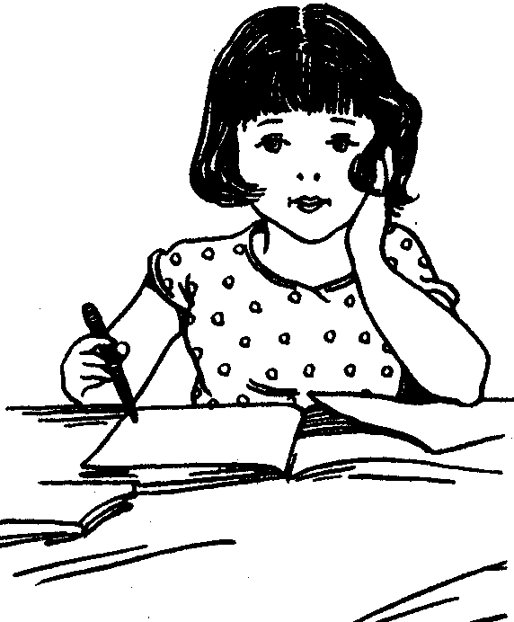 572x692 Gallery For Gt Write Letter Clipart Pretty Words