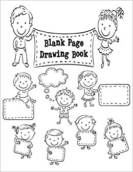 260x336 Blank Page Drawing Book 8.5 X 11, 120 Unlined Blank Pages
