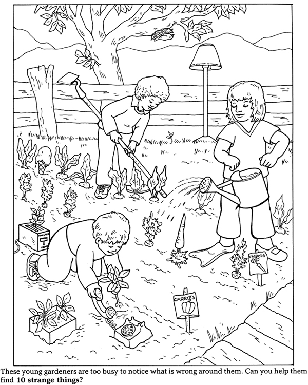 600x750 Beautiful Garden Coloring Page Printable In Pretty Draw Pages 30