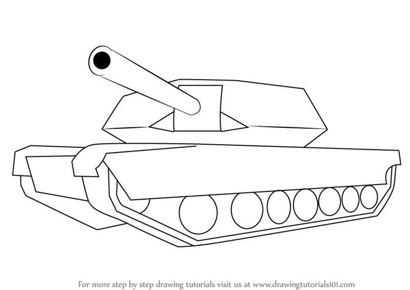 800x565 Army Tank Drawing Army Tank Drawing Step By Step