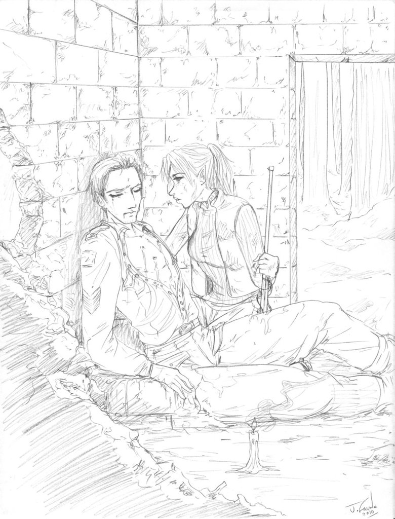 780x1024 Ww2 Vampire Werewolf Love By Destinyfall