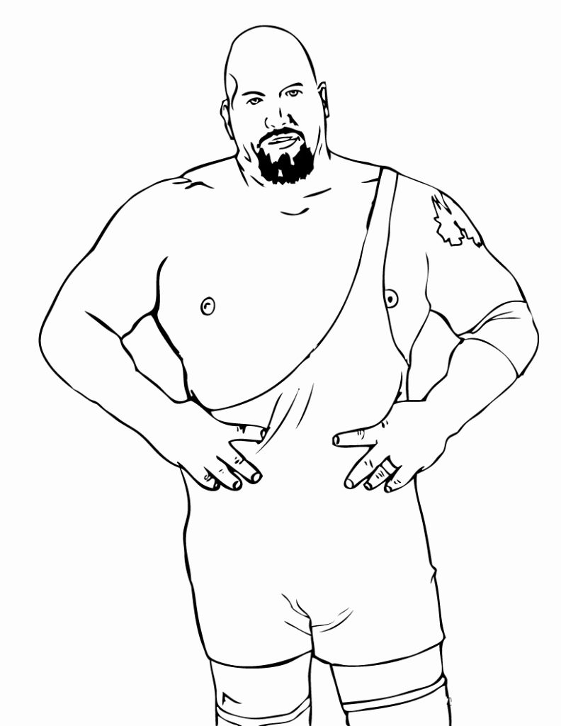 792x1024 50 New Photos Of John Cena Coloring Pages
