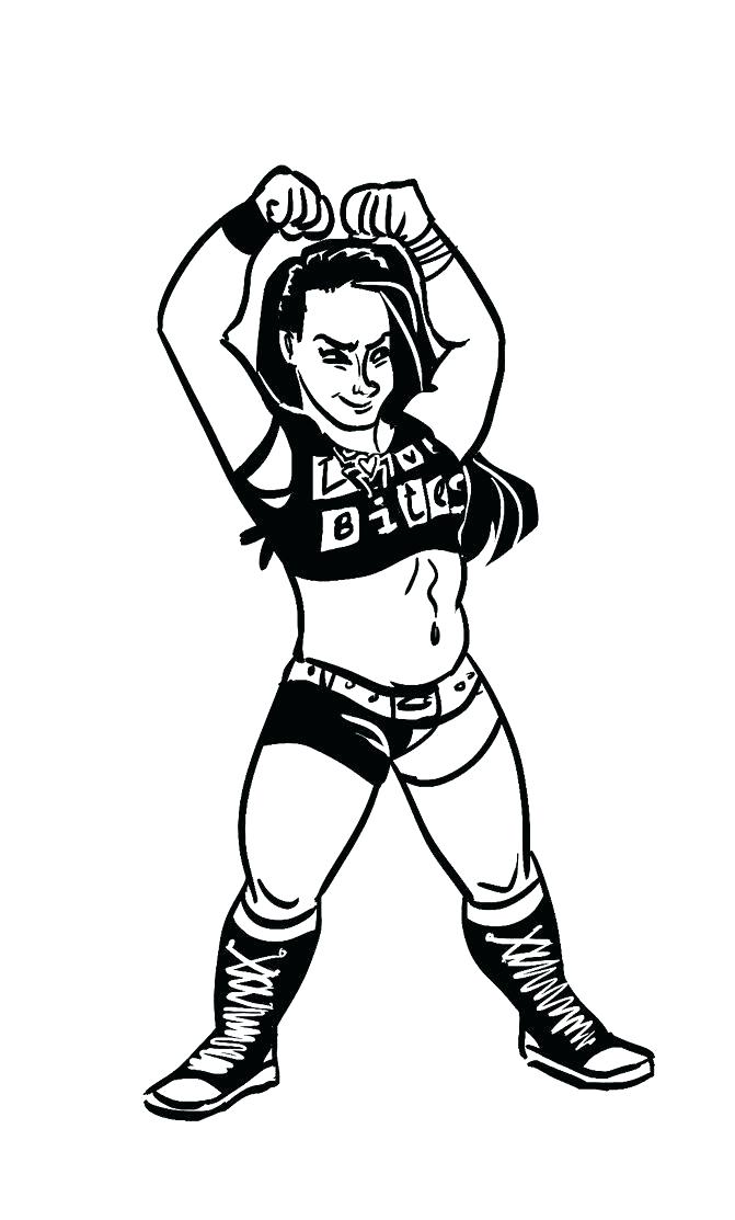 671x1113 Wwe Coloring Pages Coloring Pages For Girls Printable To Amusing