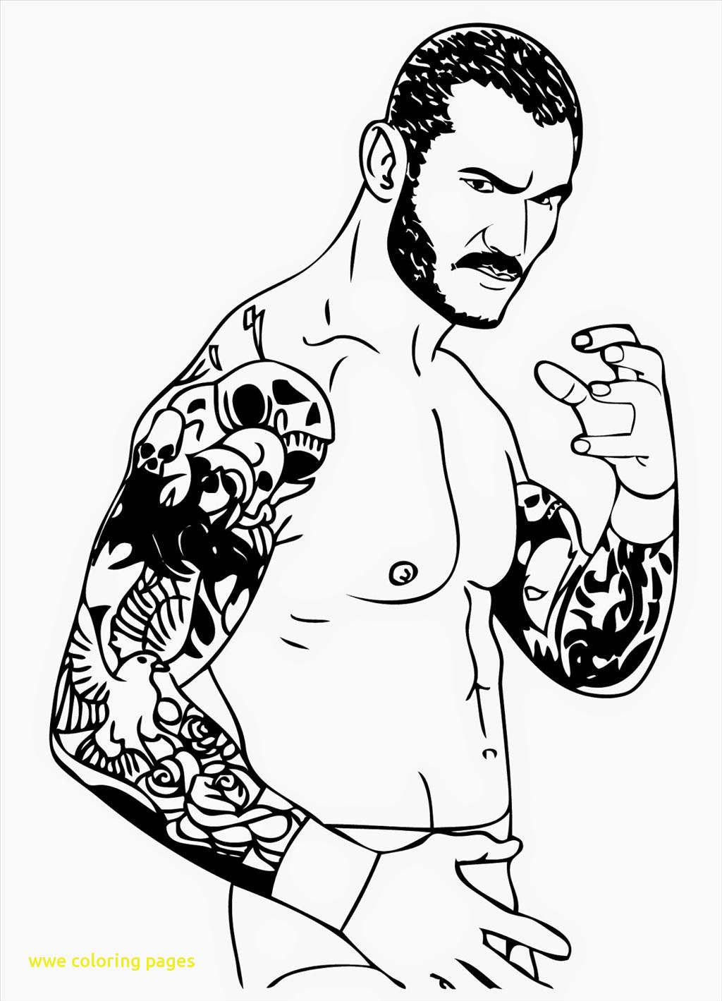 1024x1419 Wwe Coloring Pages With Wrestling Coloring Pages Wwe Wrestling