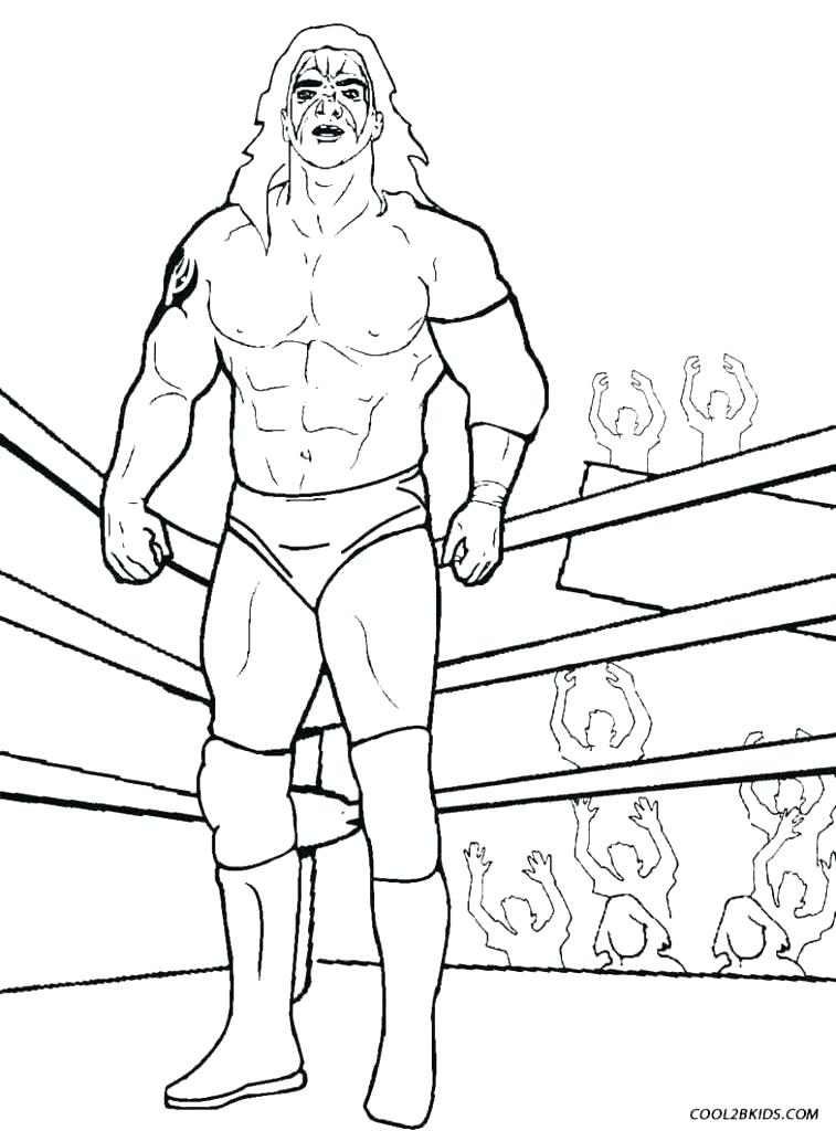 757x1024 Wwe Wrestling Coloring Pages Synthesis.site