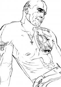 Wwe Brock Lesnar Drawing