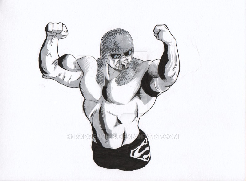 800x587 Wwe Scott Steiner By Radpencils