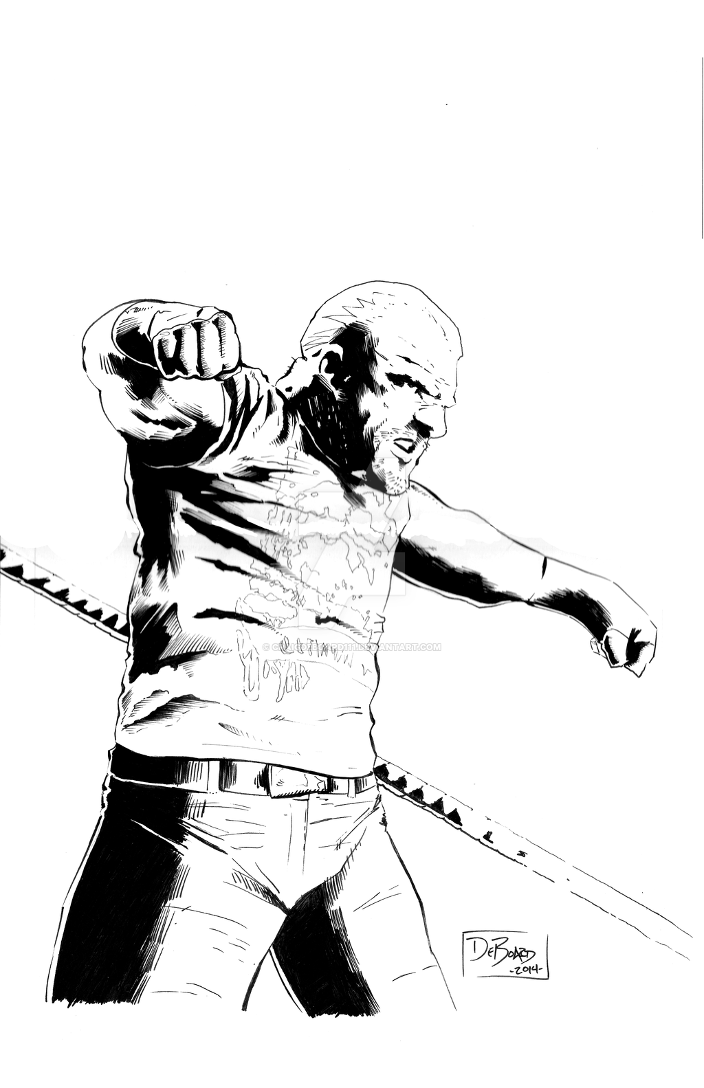 1024x1583 Wwe Triple H By Craigdeboard111