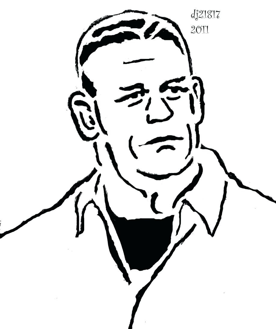 918x1095 Coloring John Cena Coloring Pages