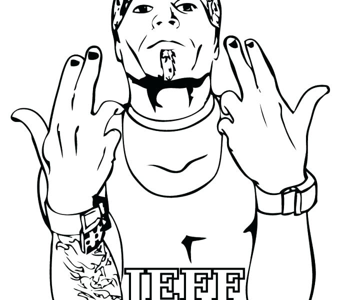 678x600 Wwe Coloring Pages John Cena Joandco.co