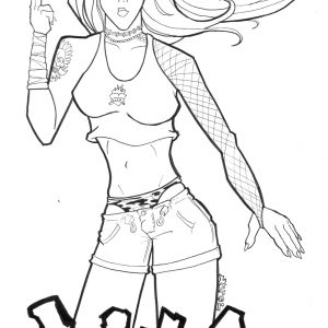 300x300 Wwe Coloring Pages Ryback Fresh Wwe Clipart Wwe Ryback Pencil