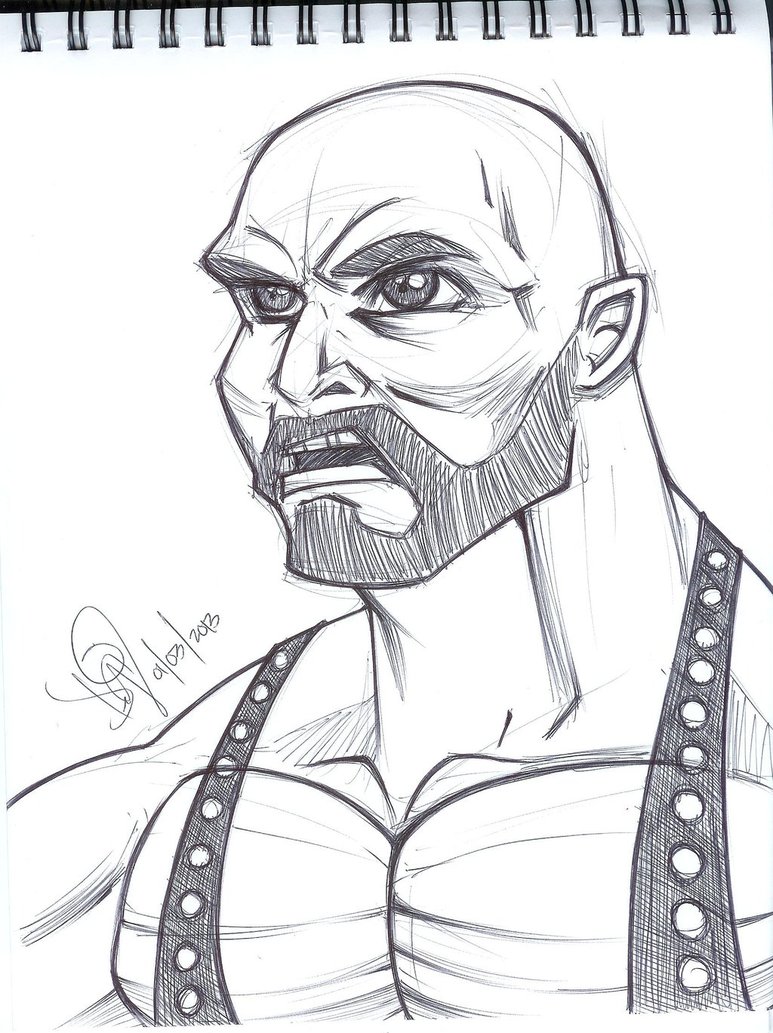 773x1033 Ryback Anime By Emceelokey