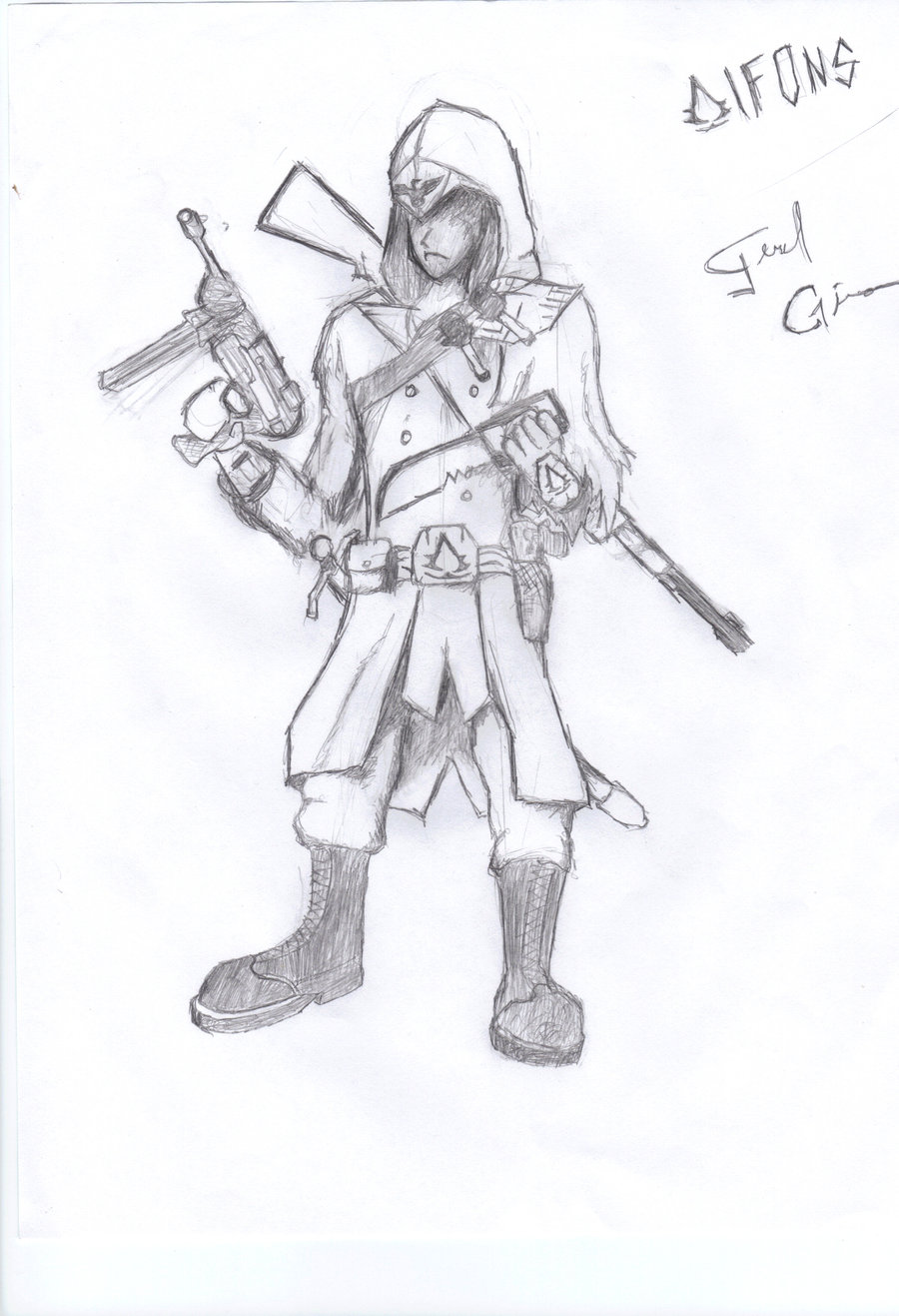 900x1317 Assassin's Creed Wwii Alfons By Leoni009