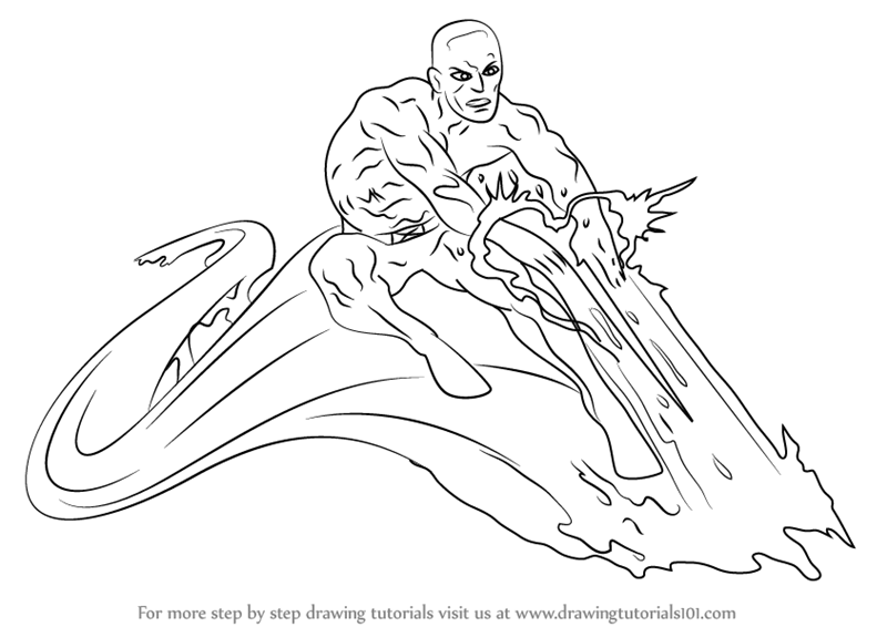 800x566 Learn How To Draw Iceman From X Men (X Men) Step By Step Drawing