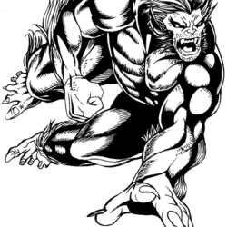 250x250 X Men Drawing, Pencil, Sketch, Colorful, Realistic Art Images