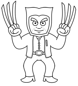 260x286 How To Draw Wolverine From X Men