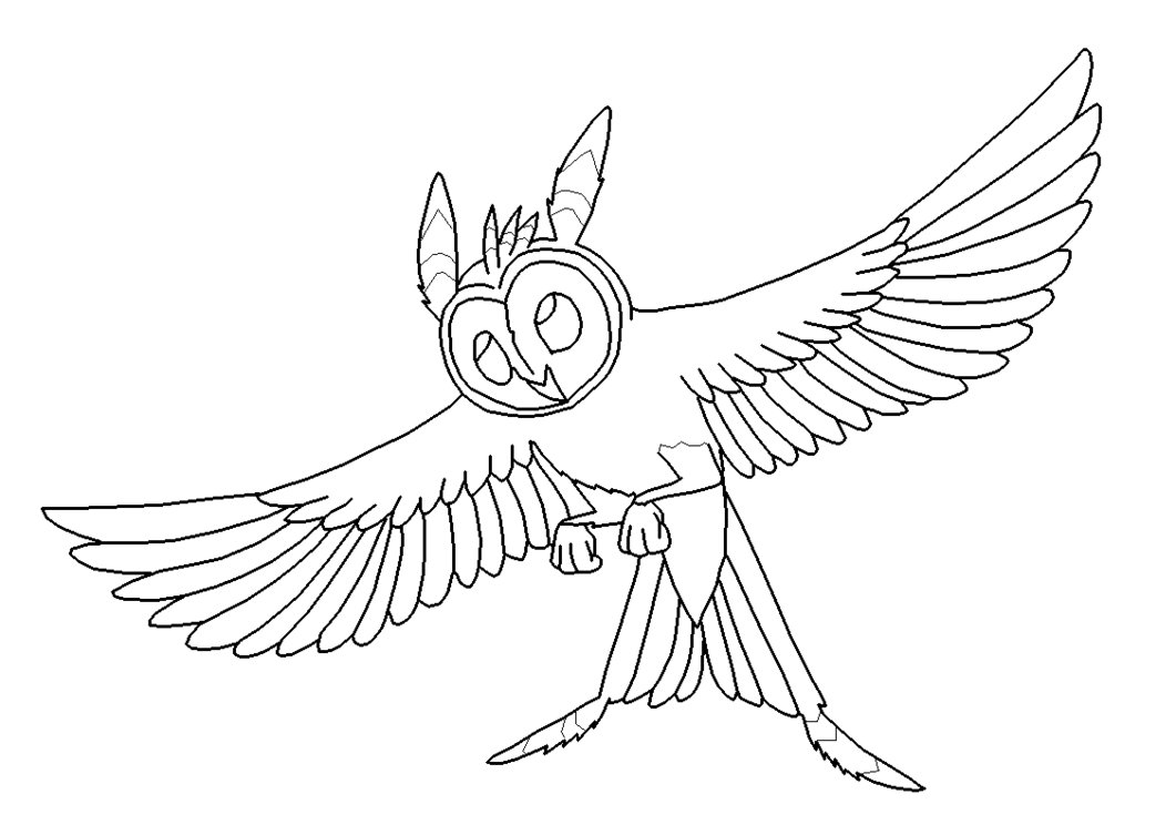 1061x753 Fairy Owl Lineart By Xbox Ds Gameboy