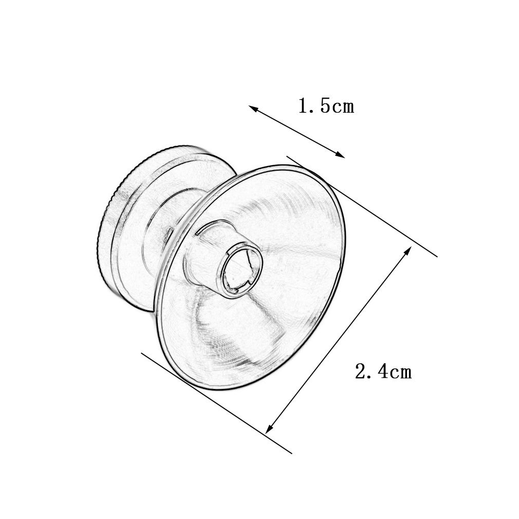 1010x1010 Allwin 2 X Aluminum Alloy Metal Analog Thumbstick Cap For Ps4 Xbox