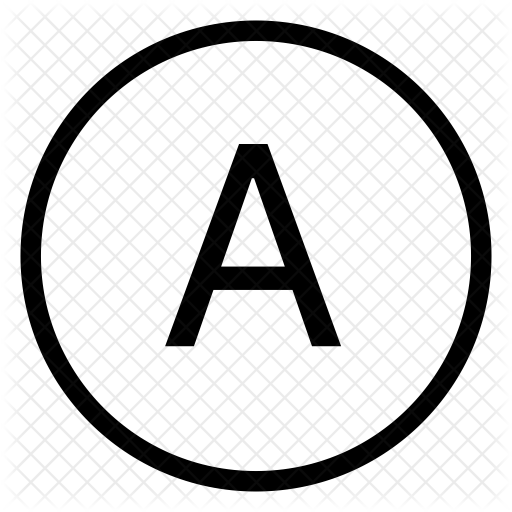 512x512 Xbox A Button Icon