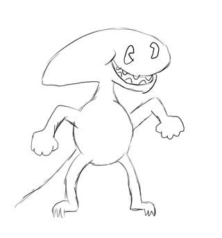 320x343 Let's Draw Xenomorphs!