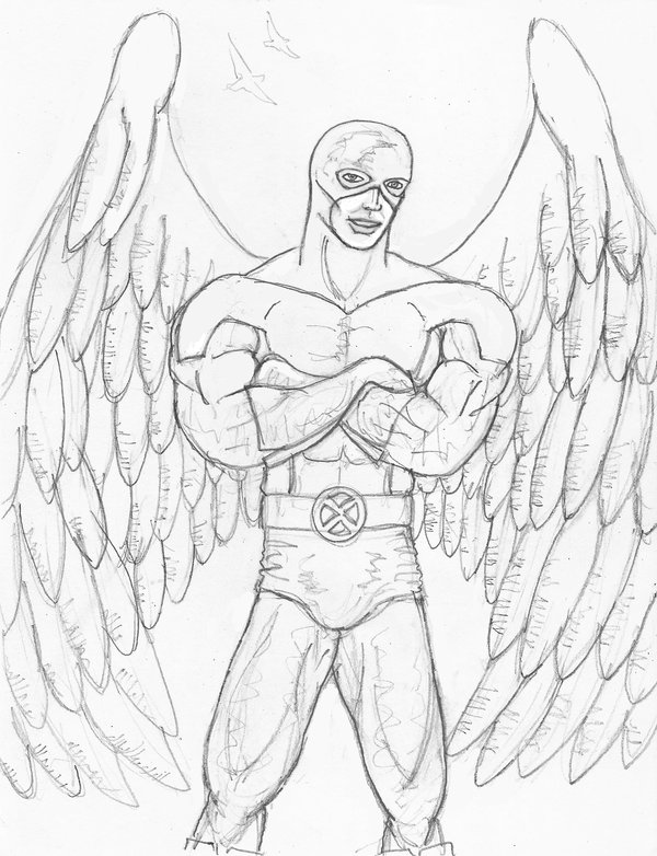 600x782 X Men Class Pic Angel By Chimera335