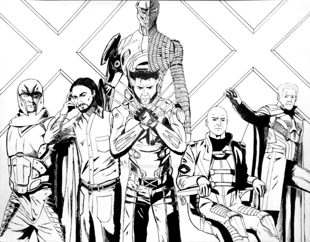 1011x790 X Men Days Of Future Past By Kalelxeno1014