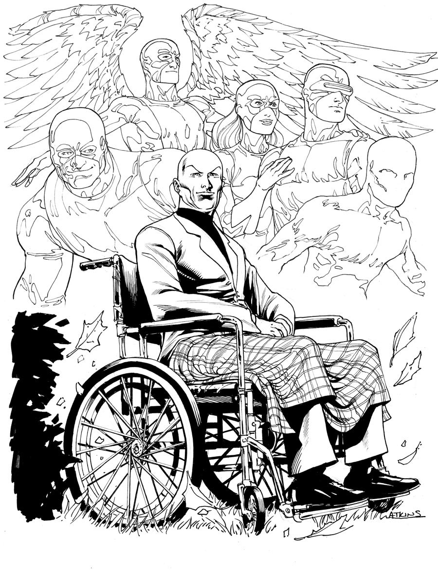 900x1192 X Men The Real First Class! Robert Atkins Art