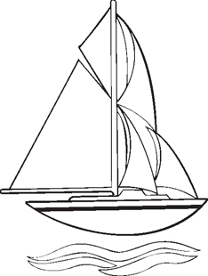234x310 Sailing Yacht Decal Holidays Decals Custom Lettering