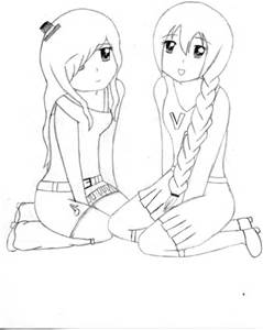 239x300 Best Friend Drawings That Are Easy To Draw
