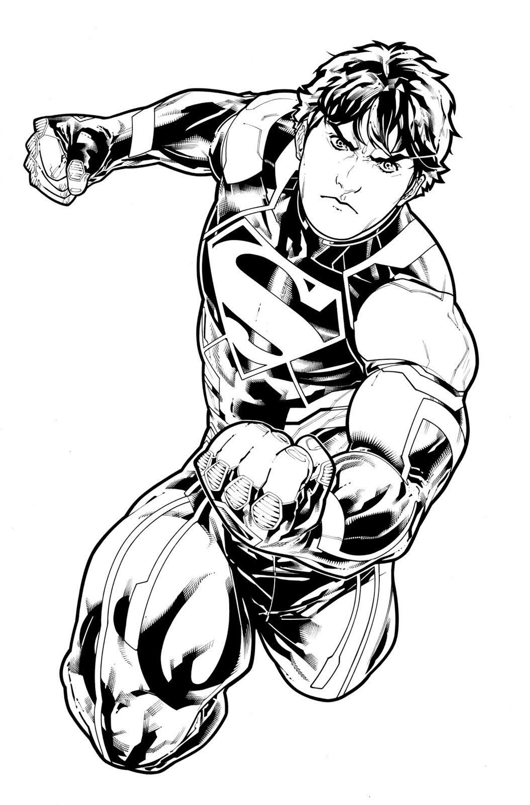 1054x1600 Dc Comic Characters Outline Images