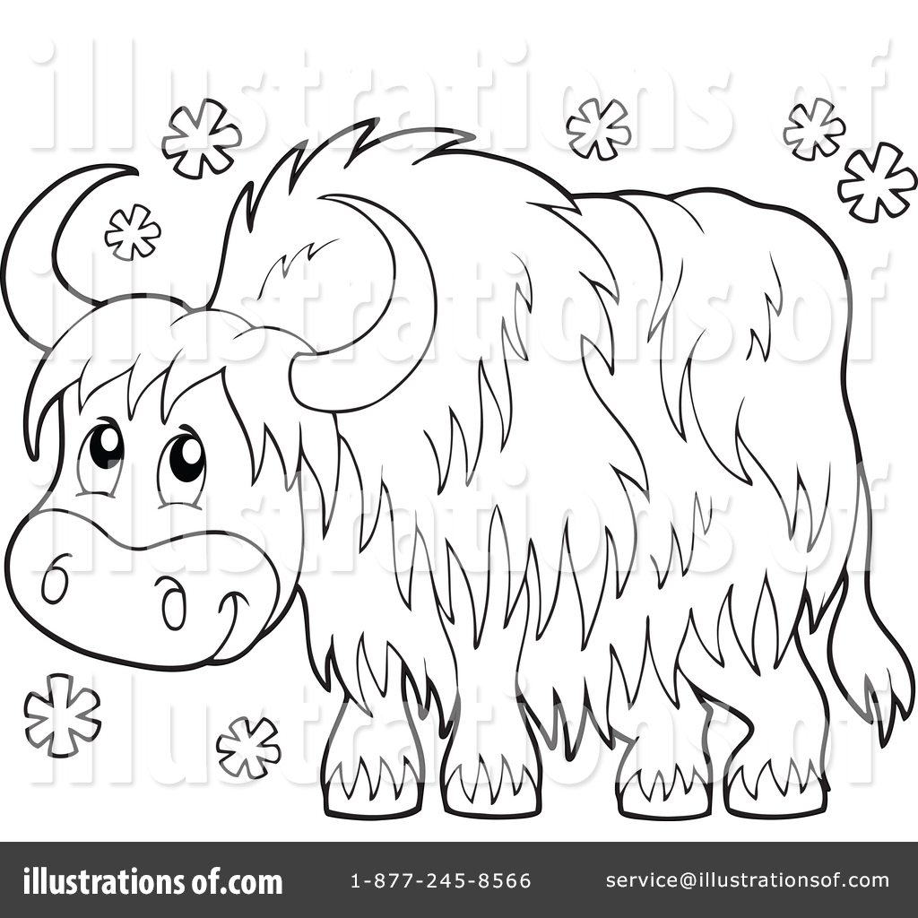 1024x1024 Yak Clipart